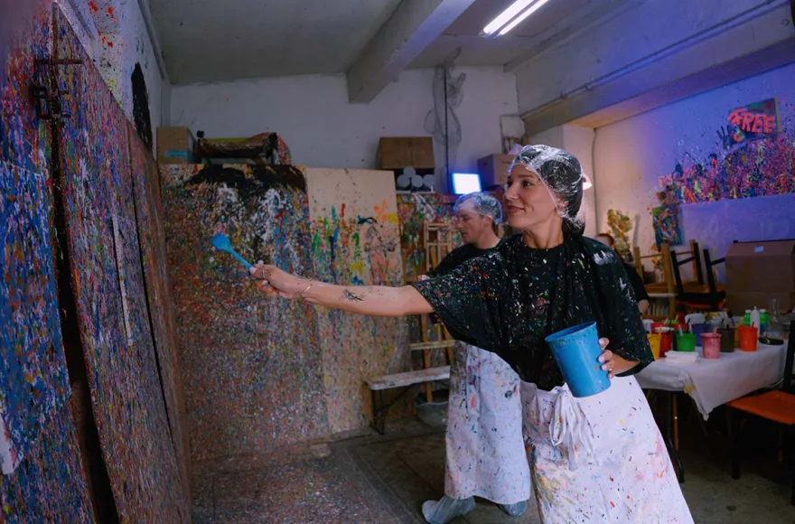 Actionpainting Nürnberg