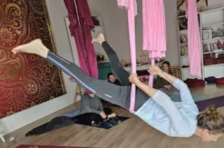 Aerial Yoga für 2 Seck (Privatstunde)