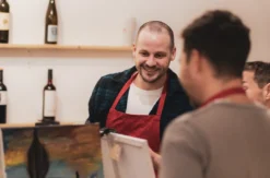 Aktmalerei Berlin mit Weintasting