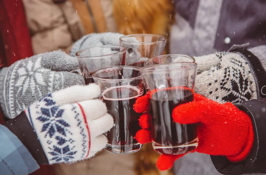 Alpaka Wanderung mit Glühwein für 2