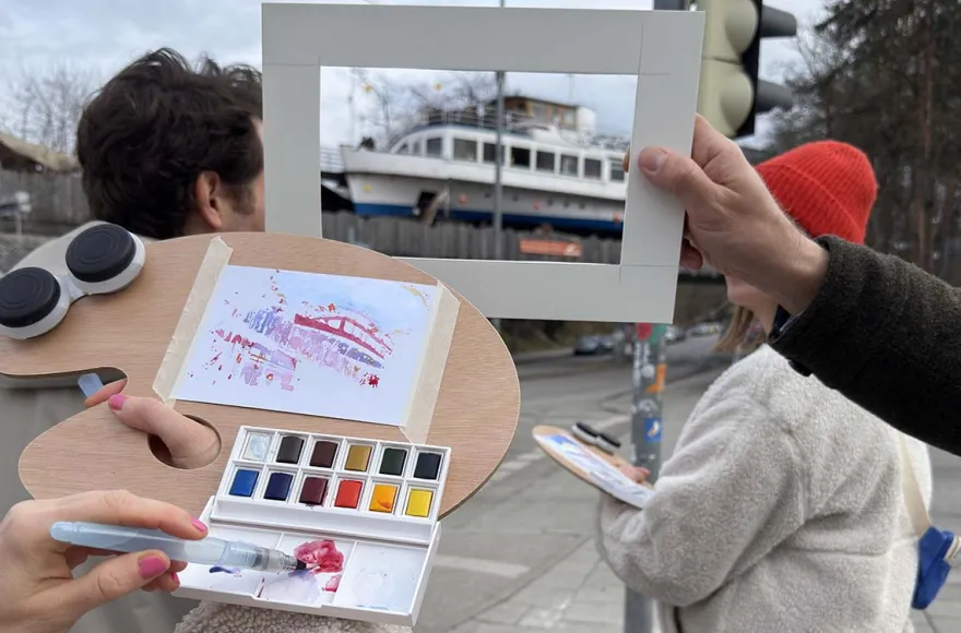 Aquarell malen München