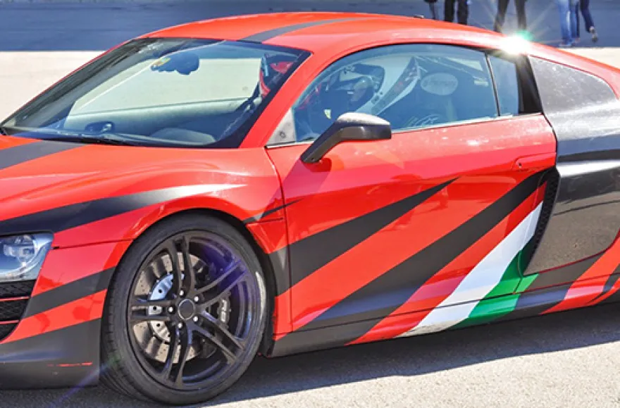 Audi R8 Renntaxi