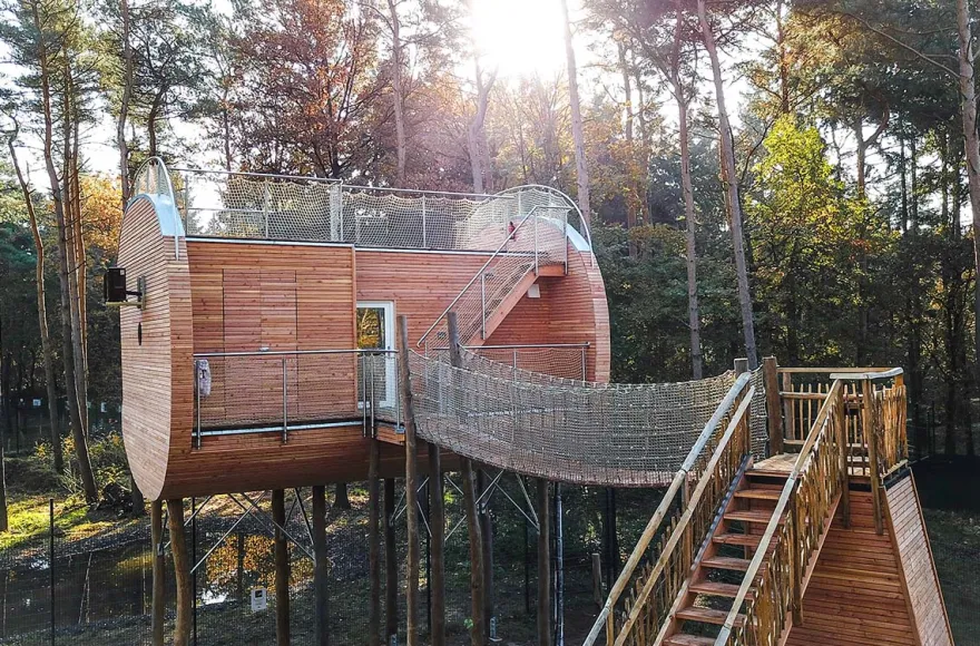 Außergewöhnlich Übernachten im Baumhaus für 2 (2 Nächte) in Dörverden
