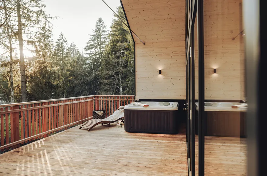 Außergewöhnlich Übernachten im Baumchalet für 2 (2 Nächte)