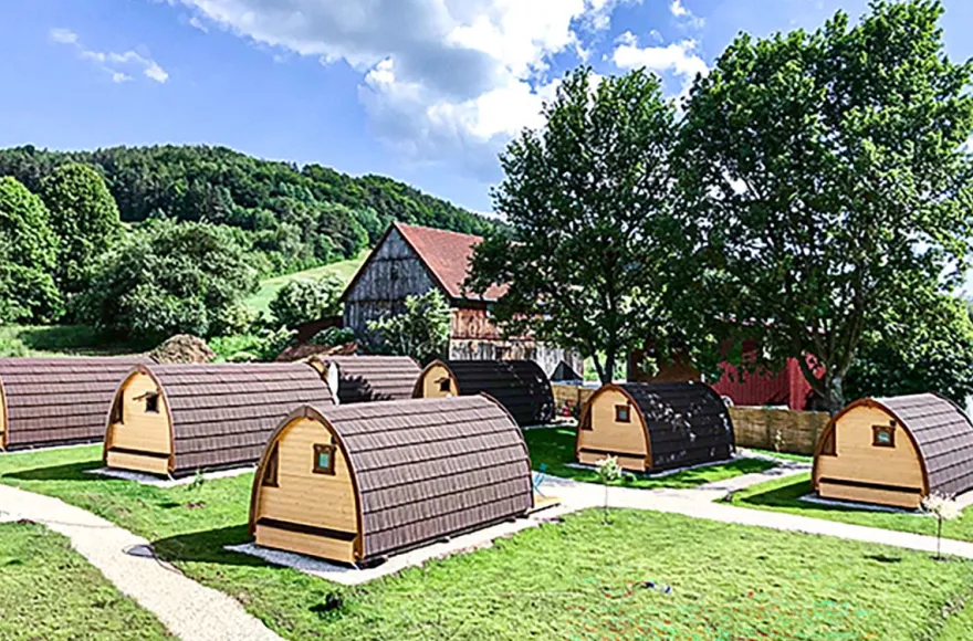 Außergewöhnlich Übernachten mit Therme Pottenstein für 2