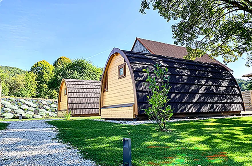 Außergewöhnlich Übernachten mit Therme Pottenstein für 2