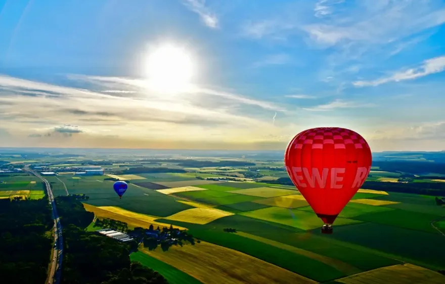 Ballonfahren Halblech