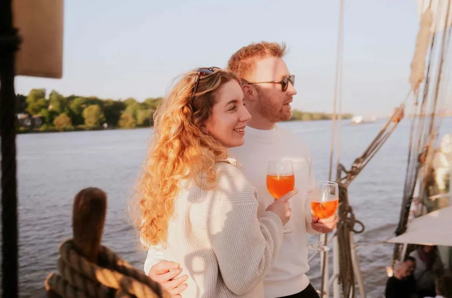 Barbecue unter Segeln für 2 Hamburg Elbe