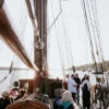 Barbecue unter Segeln Hamburg Elbe