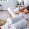Beauty-Anwendung mit Massage