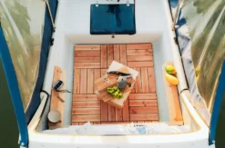 Übernachten im Campingboot Entenkoje Buckow für 2 (1 Nacht)