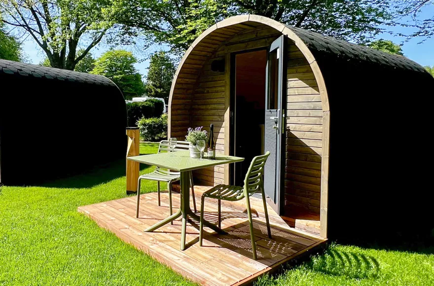 Übernachten im Camping POD Essen für 2 (1 Nacht)