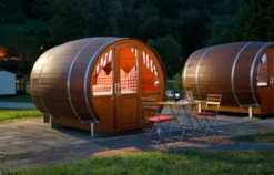 Übernachten im Fass in Burgen für 2 (1 Nacht)