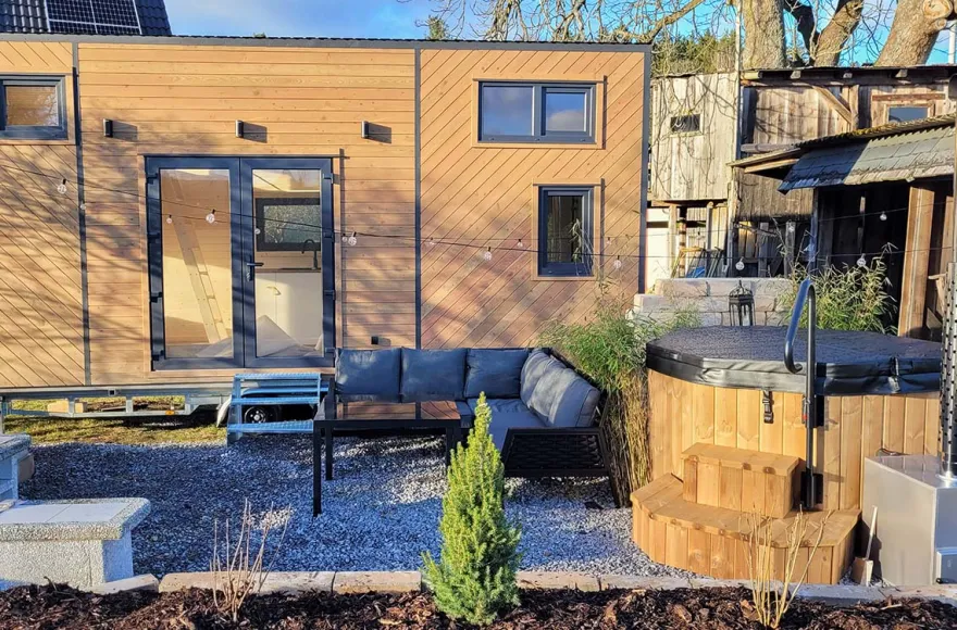Übernachten im Tiny House Hohenberg a.d.Eger für 2 (2 Nächte)