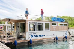 Übernachtung auf dem Hausboot mit Sauna Rechlin (3 Nächte)