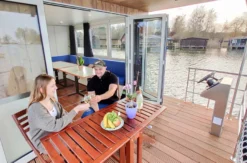 Übernachtung auf dem Hausboot mit Sauna Rechlin (3 Nächte)