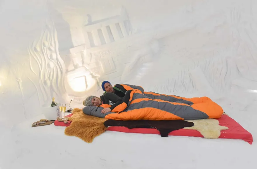 Übernachtung Iglu-Suite Gstaad für 2 (1 Nacht)