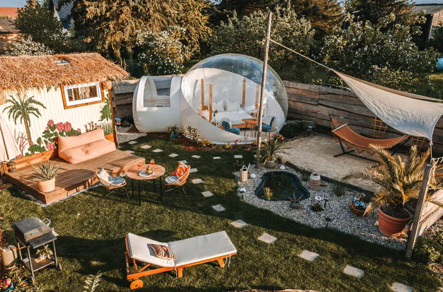 Übernachtung im Bubble Haus Zehdenick für 2 (1 Nacht)