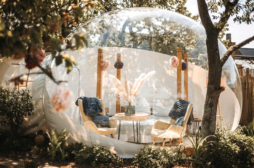 Übernachtung im Bubble Haus Zehdenick für 2 (1 Nacht)
