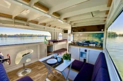 Übernachtung im fahrbaren Hausboot auf der Havel für 2 (2 Nächte)