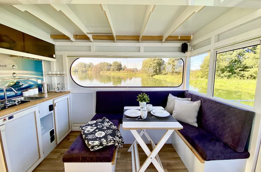 Übernachtung im Hausboot auf der Havel für 2 (2 Nächte)