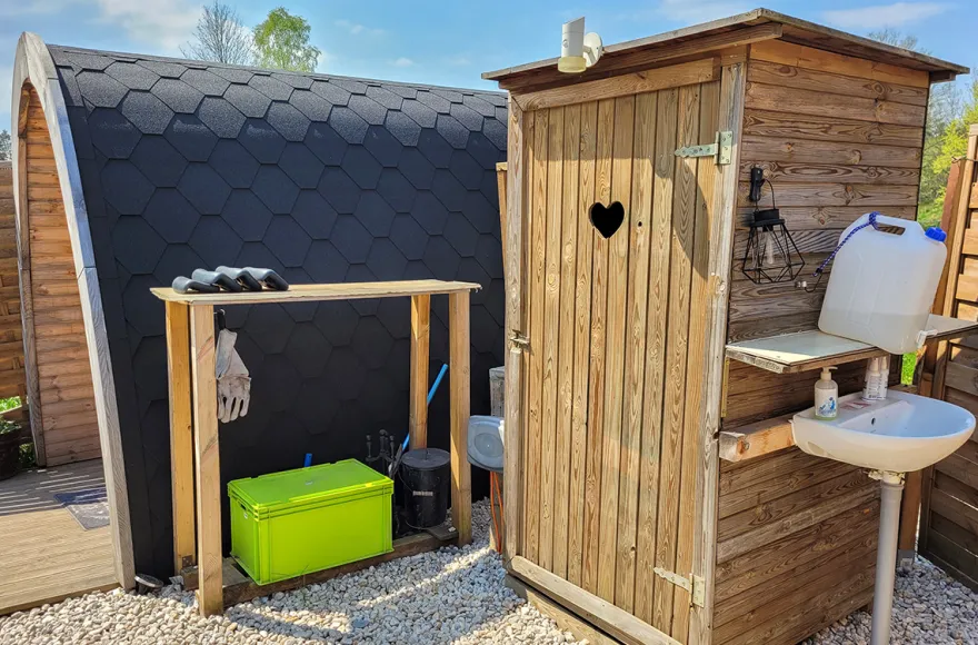 Übernachtung im Holz POD Neuhaus für 2 (1 Nacht)