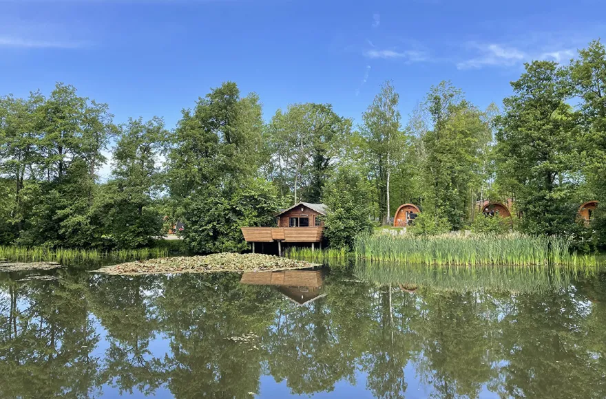 Übernachtung im Premium Pod am Wasser mit Kanutour Silberstedt für 2 (1 Nacht)