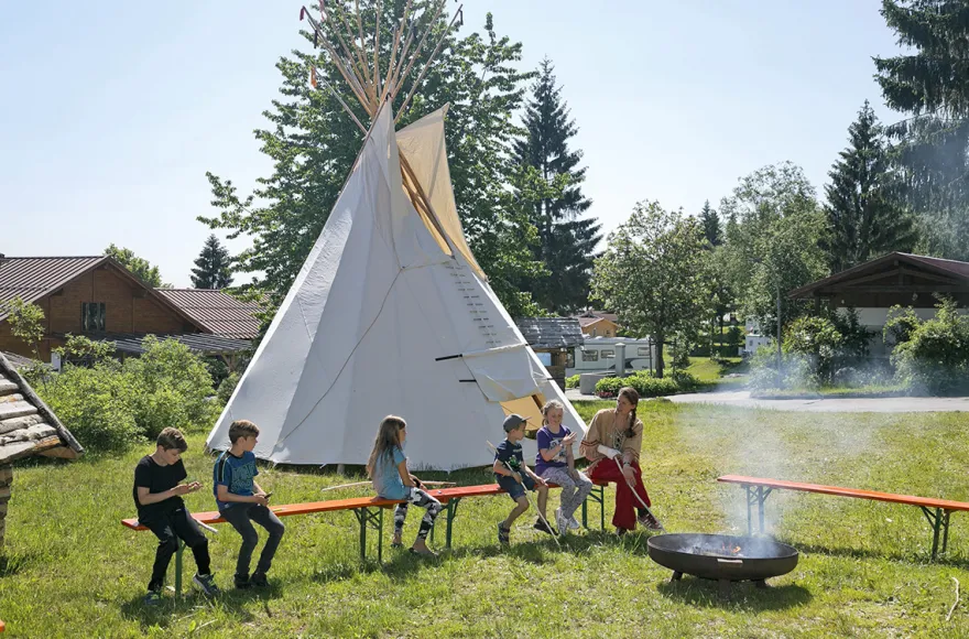 Übernachtung im Tipi für 4 Neureichenau (2 Nächte)