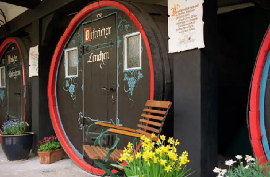 Übernachtung im Weinfass in Rüdesheim für 2