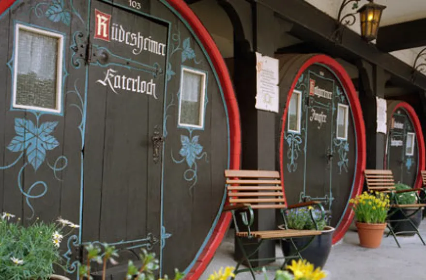 Übernachtung im Weinfass in Rüdesheim für 2