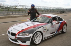 BMW Z4 M Renntaxi auf dem Sachsenring