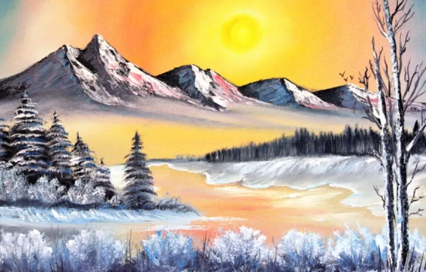 Bob Ross Malkurs Teising