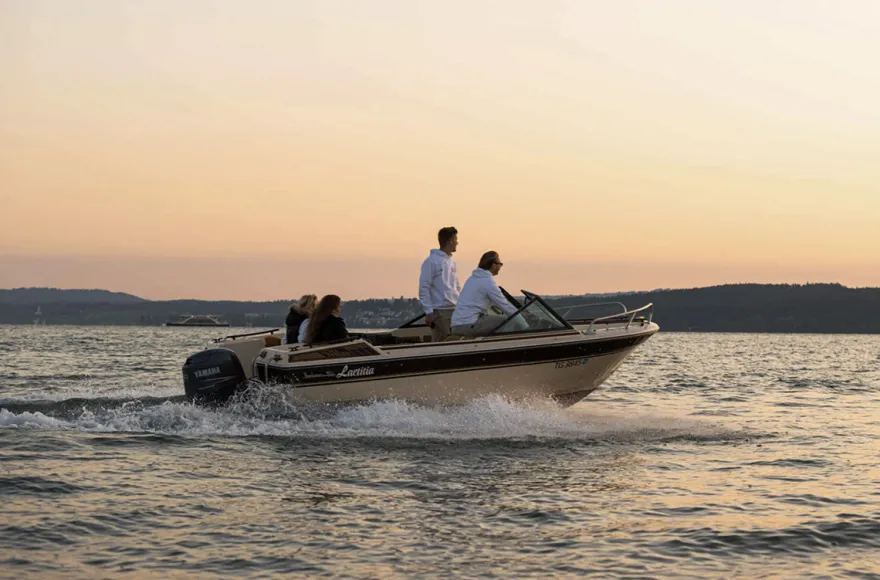 Bodensee Boot fahren