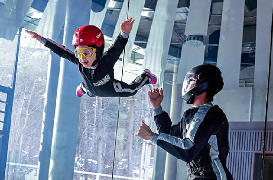 Bodyflying für Kinder (4 Min.) - Arena München
