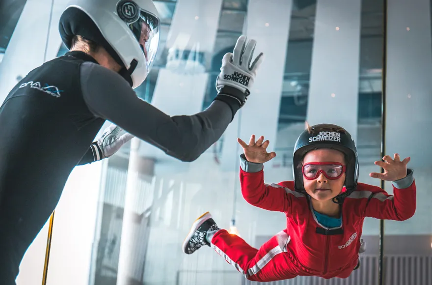 Bodyflying für Kinder (2 Min.) - Arena München