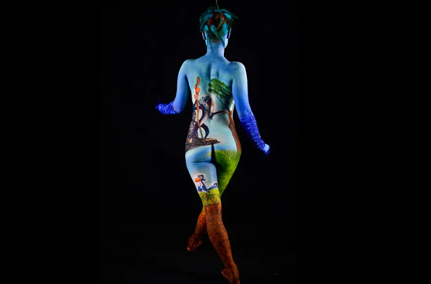 Bodypainting Farchant