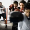 Boxen mit Personal-Trainer