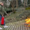 Brandschutztraining mit VR Mainz