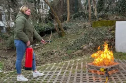 Brandschutztraining mit VR Mainz