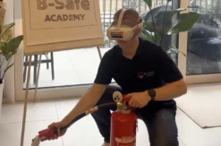 Brandschutztraining mit VR Mainz