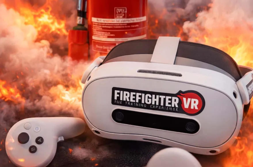 Brandschutztraining mit VR Mainz