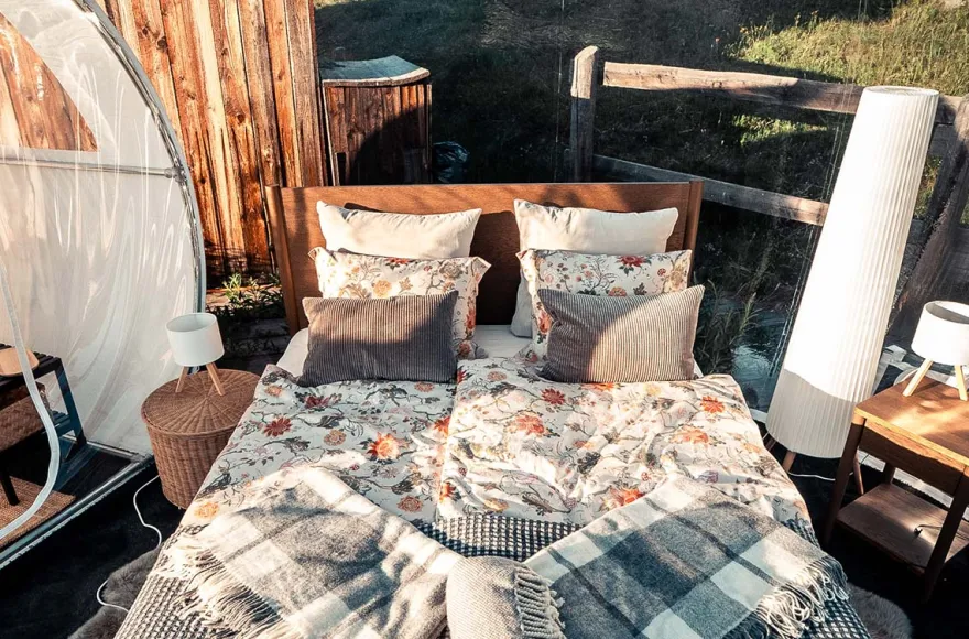 Bubble Übernachtung in der Deluxe- Suite für 2 (1 Nacht) in Wallis