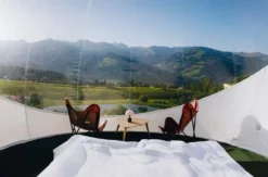 Bubble Übernachtung in der Deluxe- Suite für 2 (1 Nacht) in Graubünden
