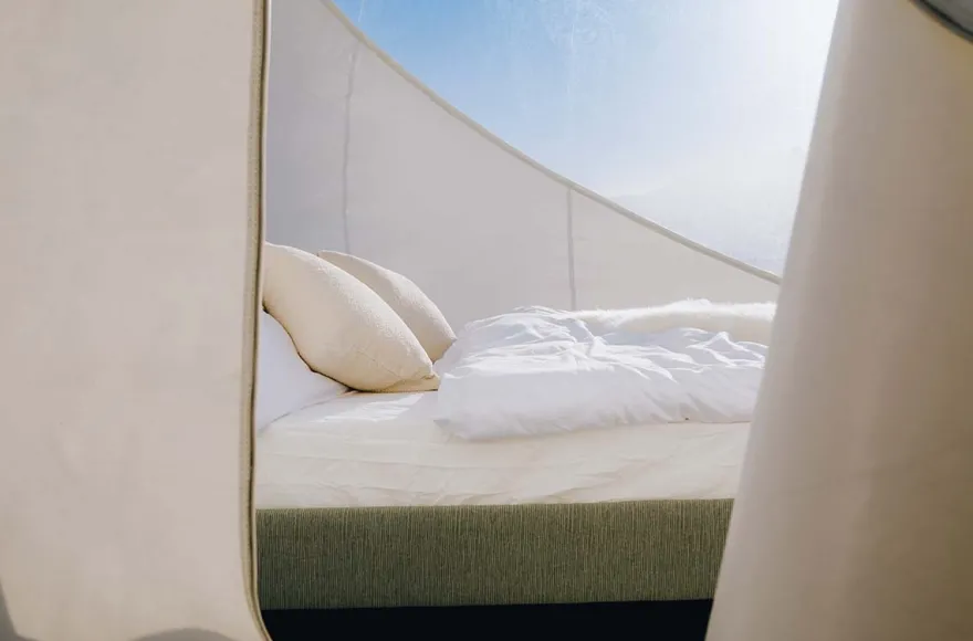 Bubble Übernachtung in der Deluxe- Suite für 2 (1 Nacht) in Graubünden