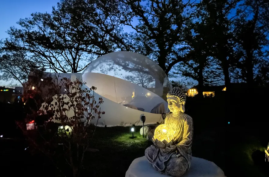 Bubble Übernachtung Strausberg für 2