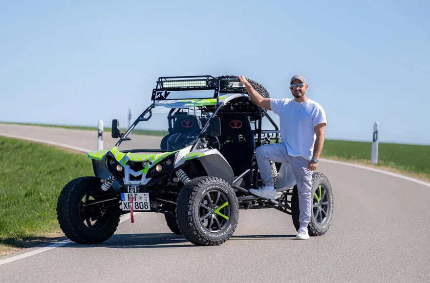 Buggy fahren Grabenstetten (ganzer Tag)
