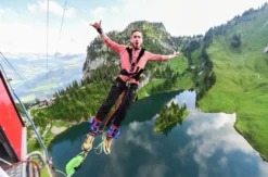 Bungee springen am Stockhorn