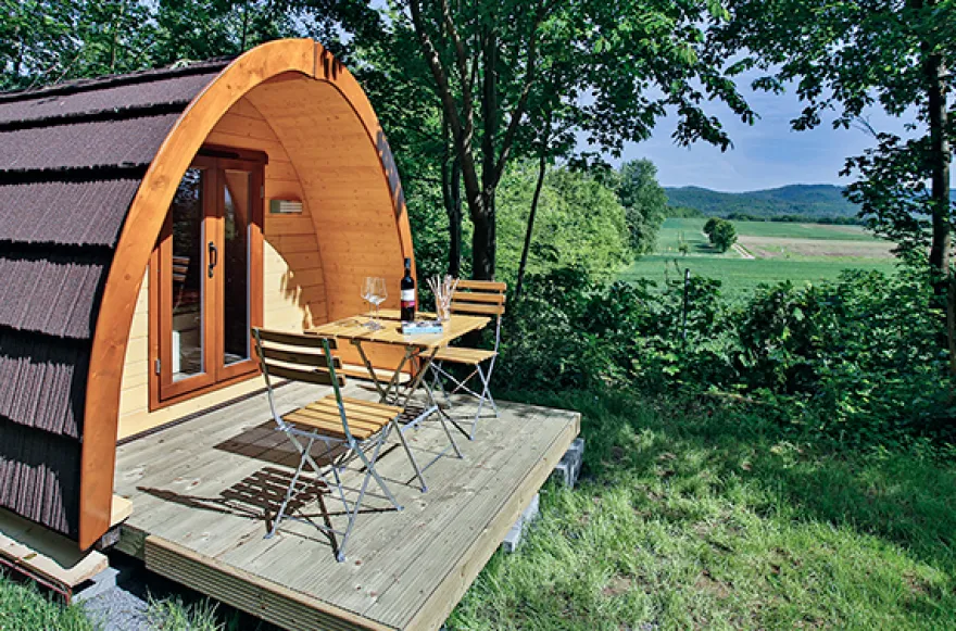 Camping Pod Hamburg für 2 (2 Nächte)