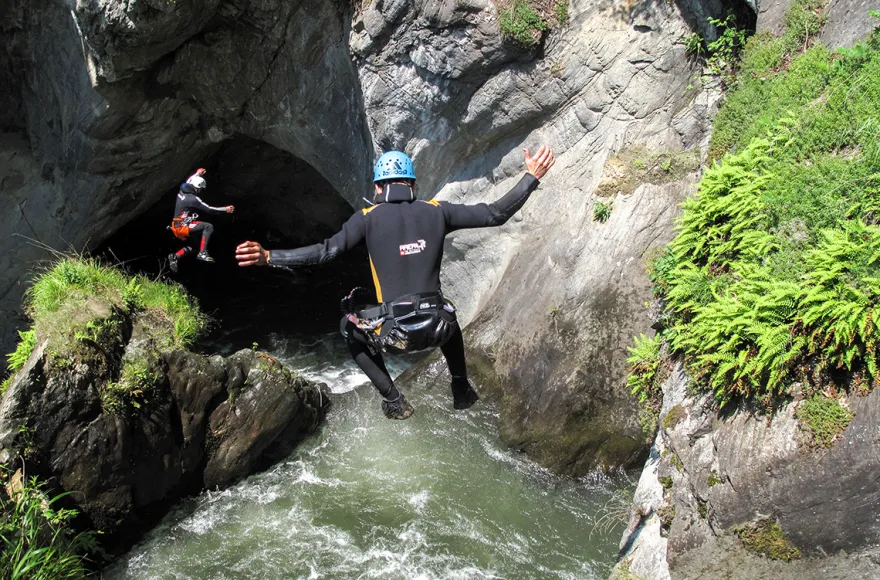 Canyoning für Einsteiger im Ötztal