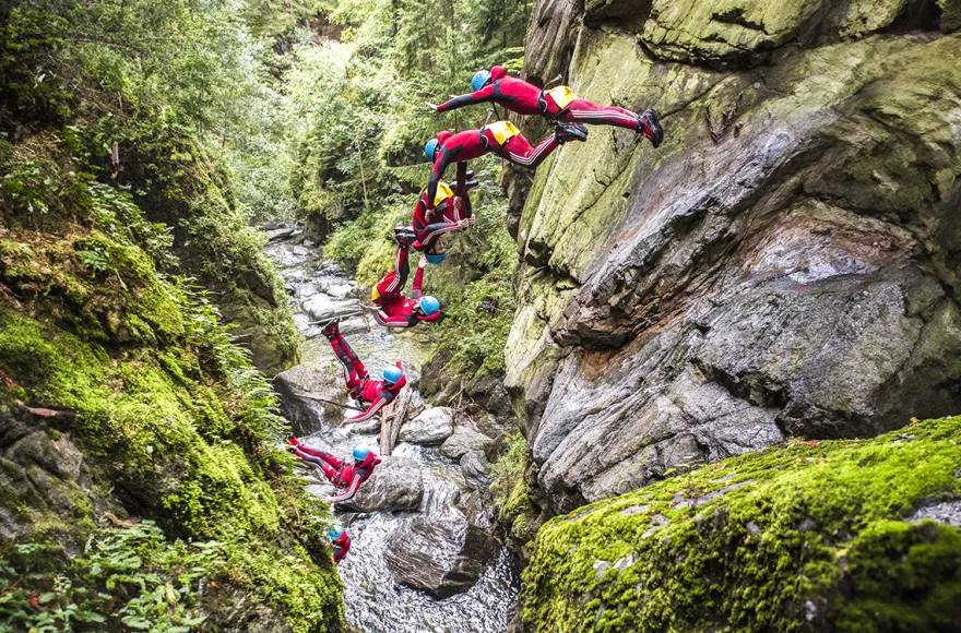 Canyoning für Fortgeschrittene im Ötztal